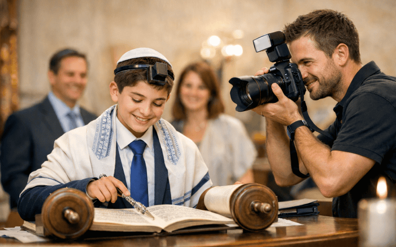 צלם לבר מצווה