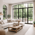 חלונות בלגיים לסלון – שילוב מושלם של עיצוב, אור ויוקרה